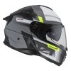 Kask Motocyklowy NZI Combi 3 Duo Metric Nardo Grey White Matt